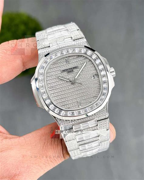 diamond patek philippe 5719|Patek Philippe diamond men's watch.